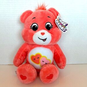 Care Bears Pink Plush Love A Lot Bear 10” Basic Fun 2022 New With Tags NWT Toy